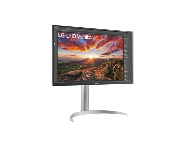 LG 27" 27UP850N-W Srebrny, Czarny - 1082834 - zdjęcie 3